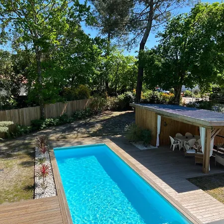 Villa Du Bois De La Fontaine, 4 Etoiles, Avec Grande Piscine Privee Moliets-et-Maa
